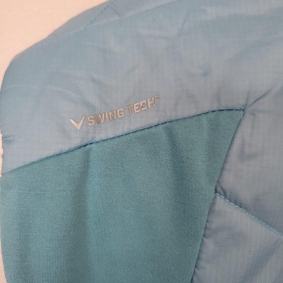 Callaway Weather Series Blue Vest Men's XL Swing Tech Golf Sports Athletic - Picture 6 of 9